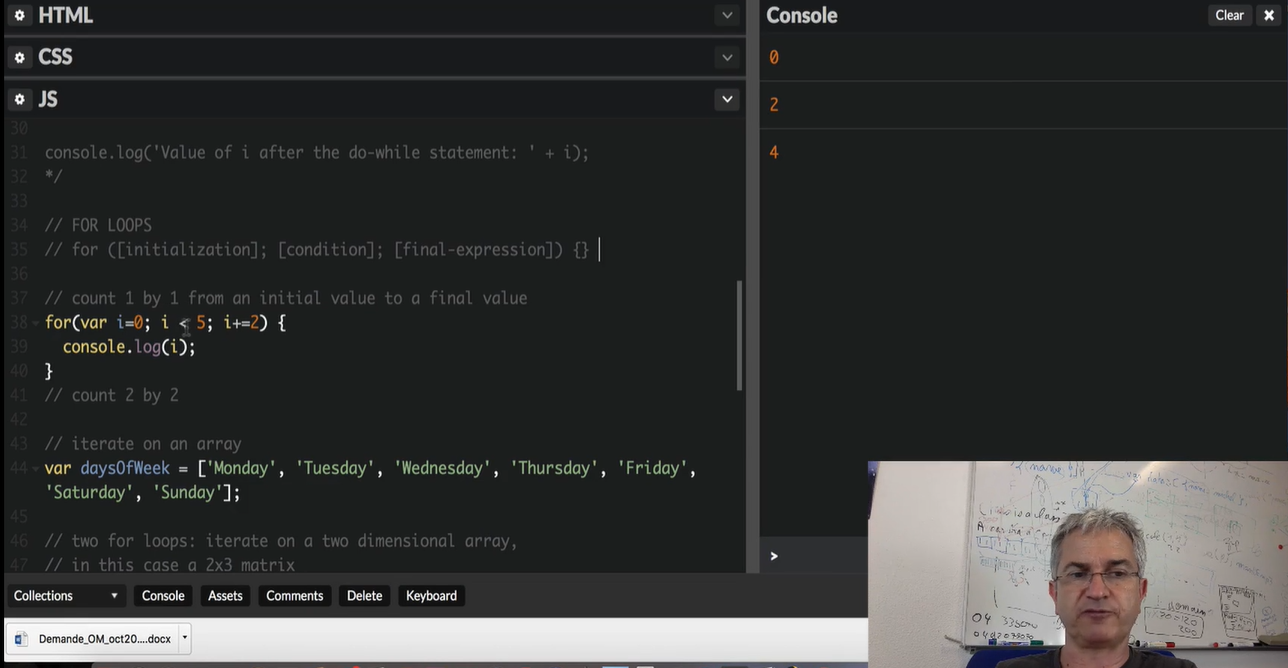 Increment loop by 2.