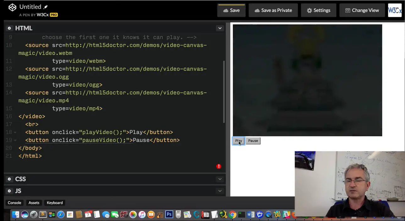 Add play and pause buttons.