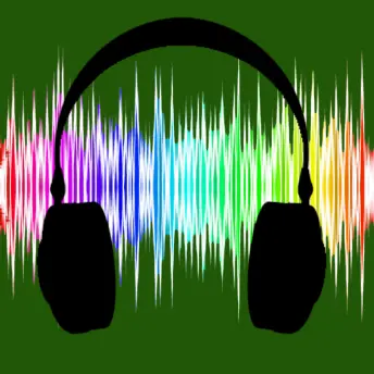 Headphones logo.