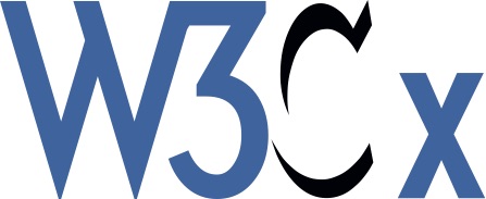 W3Cx logo.